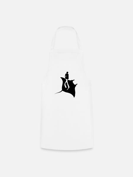 Manta 1 - Tablier de cuisine - blanc