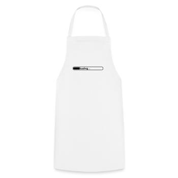 Loading bar / / loading / / / / Load loads / / - Cooking Apron - white - Front - AI Model Male 185 dark (185cm)