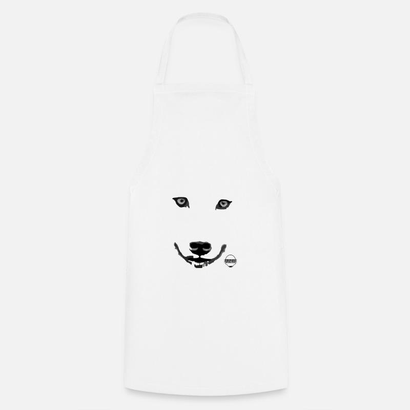 WOLF EYES - Tablier de cuisine - blanc