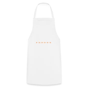 Très petite ligne d’ensoleillement - Tablier de cuisine - blanc - Devant - AI Model Male 185 dark (185cm)