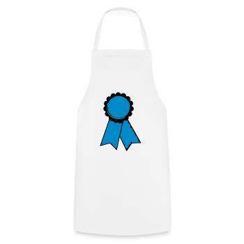 cockade - Tablier de cuisine - blanc - Devant - AI Model Male 185 dark (185cm)