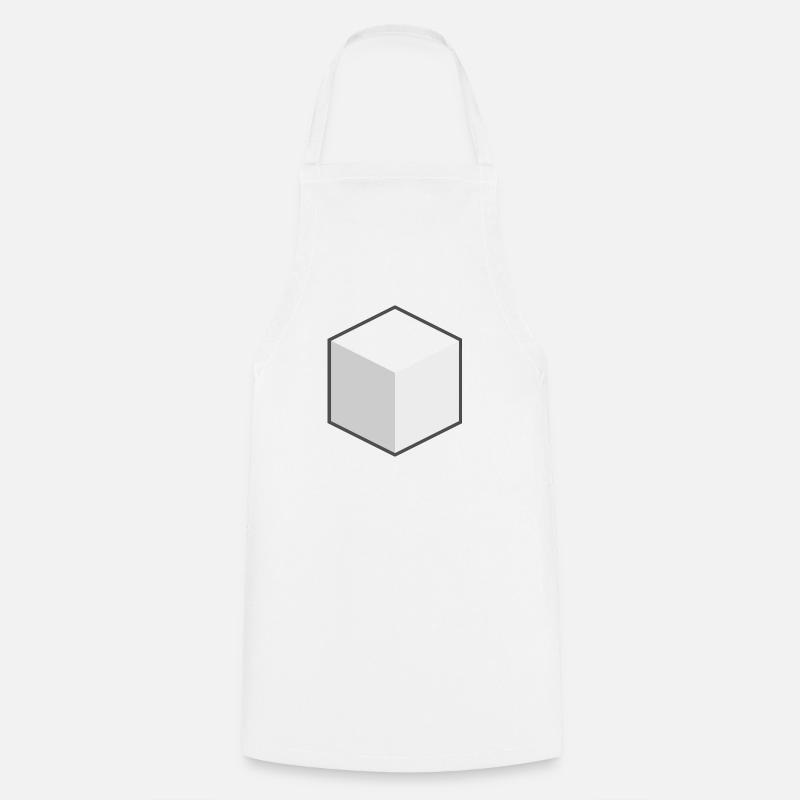 Bloquer la neige blanche - Tablier de cuisine - blanc
