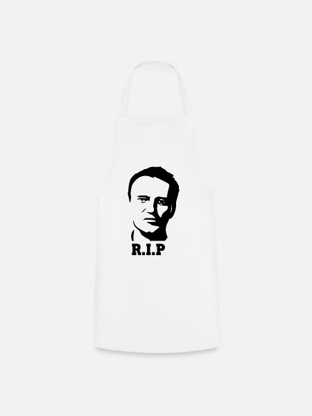 Alexei Navalny - Kochschürze - Weiß