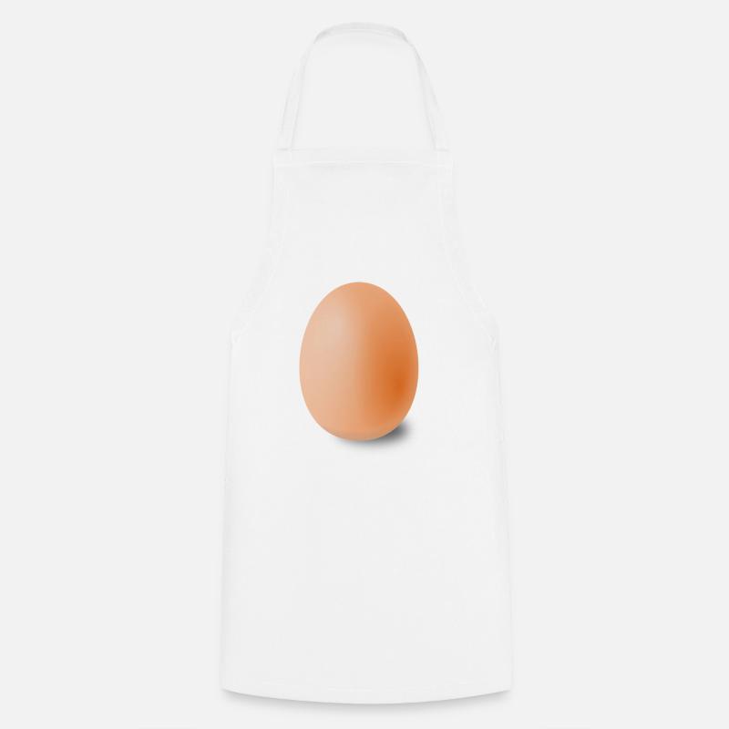 Beautiful egg - Cooking Apron - white