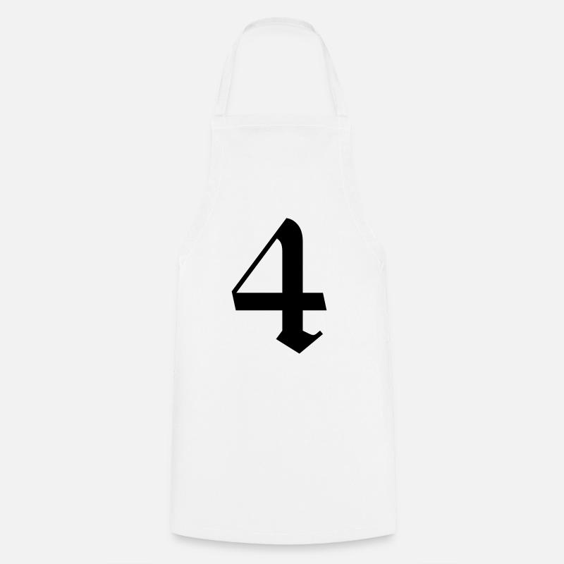 4 - Tablier de cuisine - blanc