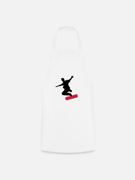 Skater - Cooking Apron - white