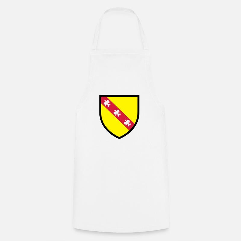 Blason Lorraine (T) - Tablier de cuisine - blanc