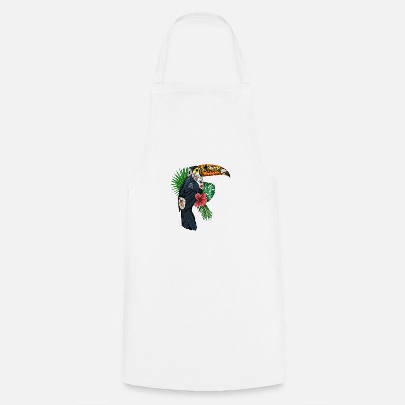 Tatoucan - Tablier de cuisine - blanc