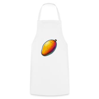 Mango juice - Cooking Apron - white - Front - AI Model Male 185 dark (185cm)
