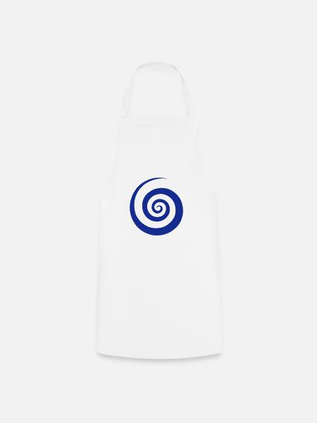 Spiral Pattern - Kochschürze - Weiß
