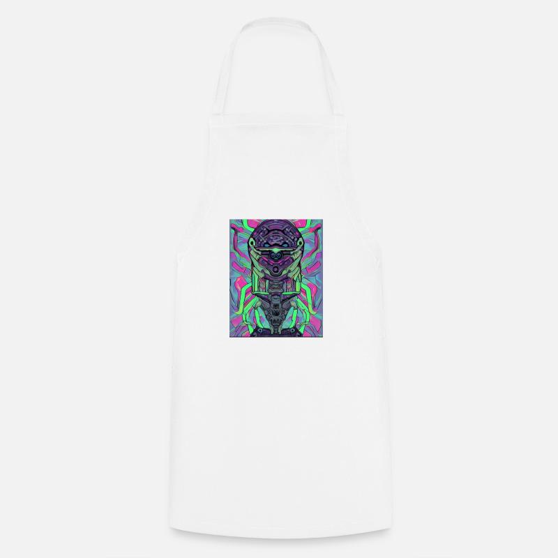 the robot - Tablier de cuisine - blanc