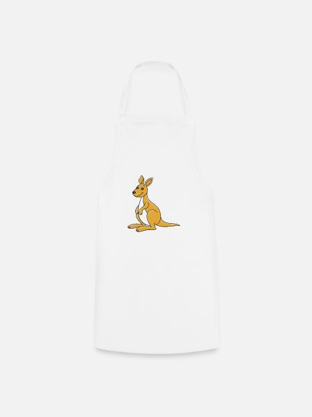 Wallaby - Kochschürze - Weiß