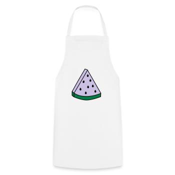 watermelon - Cooking Apron - white - Front - AI Model Male 185 dark (185cm)
