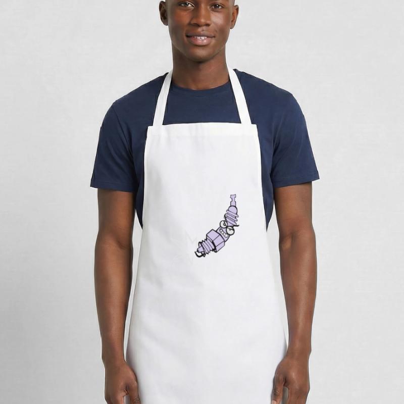 Spark plug with color changing function Cooking Apron