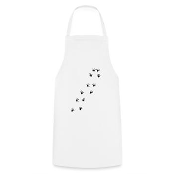 Frog Spur Tapsen Frog Sweet Tree Frog - Cooking Apron - white - Front - AI Model Male 185 dark (185cm)