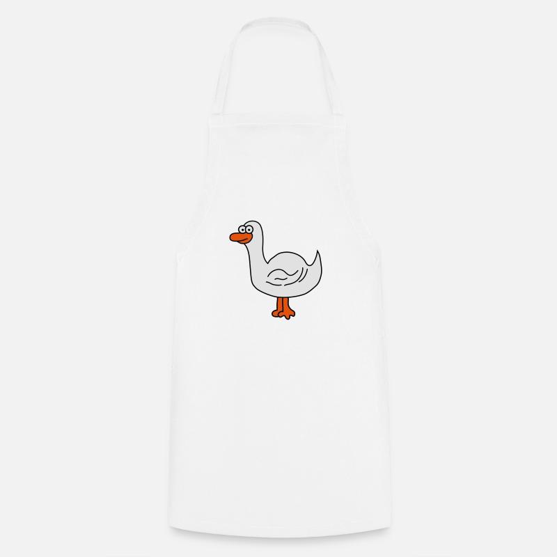 Duck - Cooking Apron - white