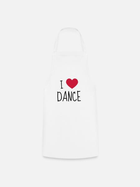 Danse Danseur Danseuse Ballet Opéra - Tablier de cuisine - blanc