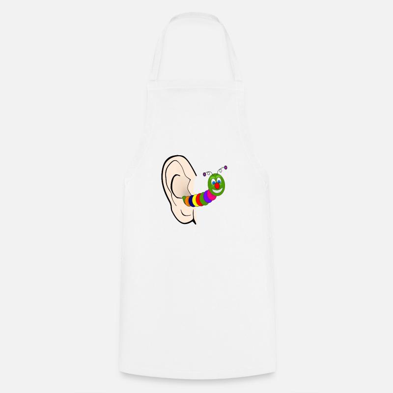Catchy tune - Cooking Apron - white