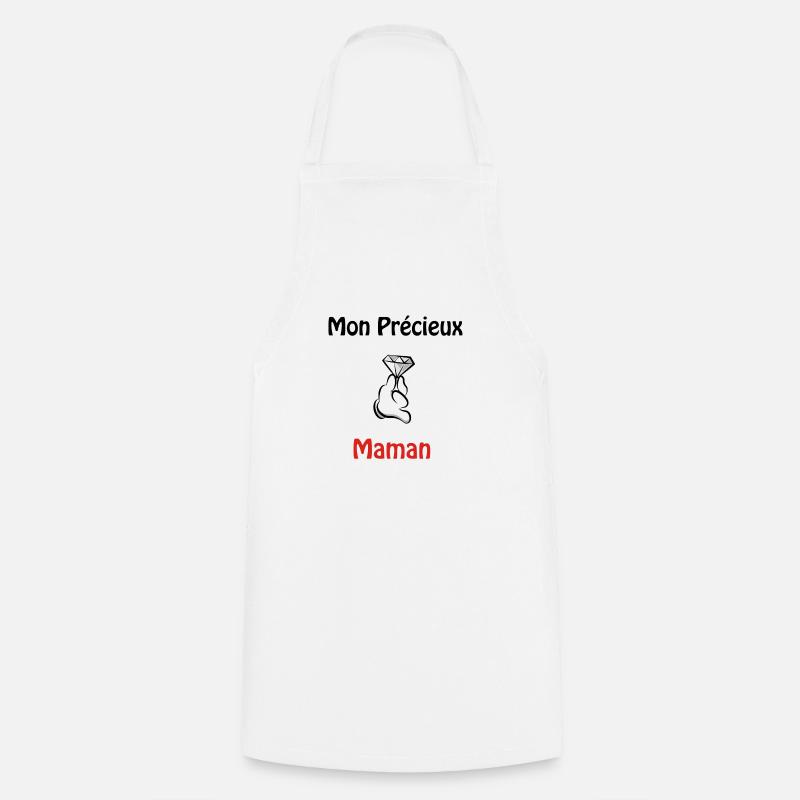 mon précieux - Tablier de cuisine - blanc