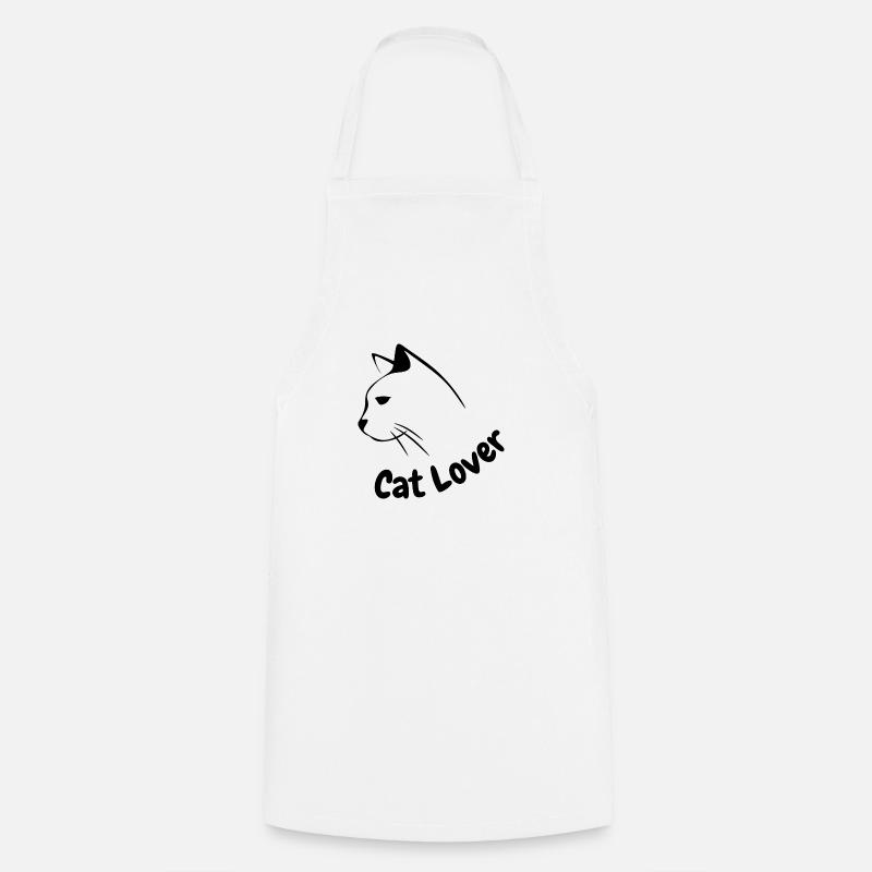 cat1 - Tablier de cuisine - blanc