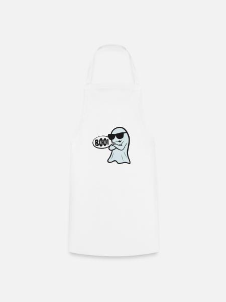 Boo - Kochschürze - Weiß