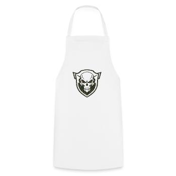Army War Military Uniform Force Soldier Camouflage - Cooking Apron - white - Front - AI Model Male 185 dark (185cm)