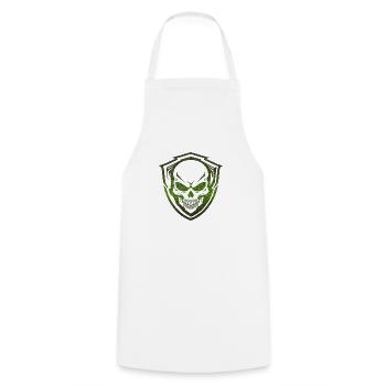 Army War Military Uniform Force Soldier Camouflage - Cooking Apron - white - Front - AI Model Male 185 dark (185cm)