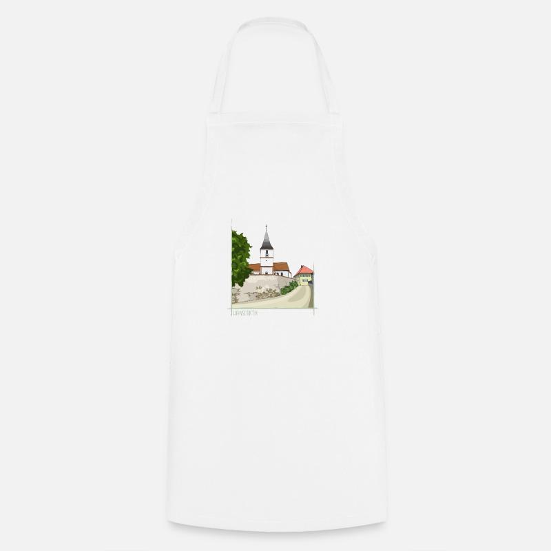 Hainsfarth // Illustration - Tablier de cuisine - blanc