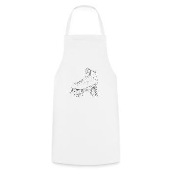 Rubino quad - Tablier de cuisine - blanc - Devant - AI Model Male 185 dark (185cm)