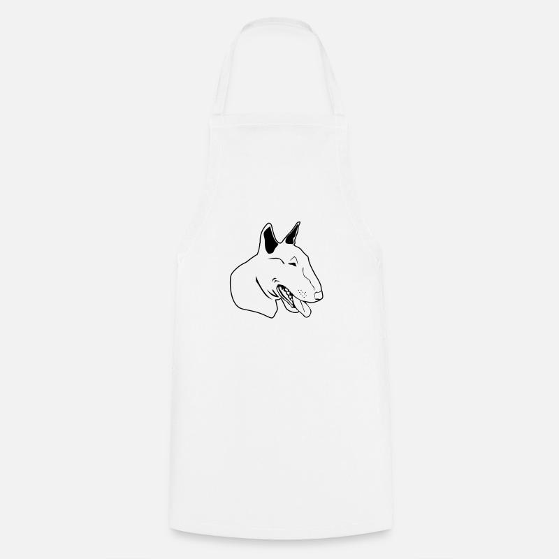 Bull terrier eu - Cooking Apron - white