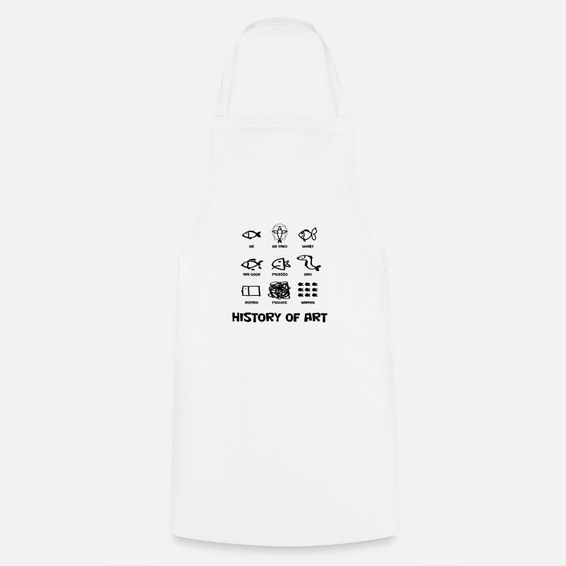type de poisson - Tablier de cuisine - blanc