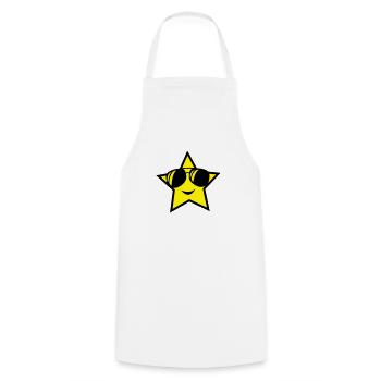 stern - Cooking Apron - white - Front - AI Model Male 185 dark (185cm)