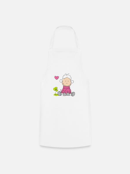 Sheep in Sweater - Kochschürze - Weiß