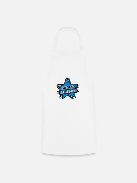 Super cousin - Tablier de cuisine - blanc
