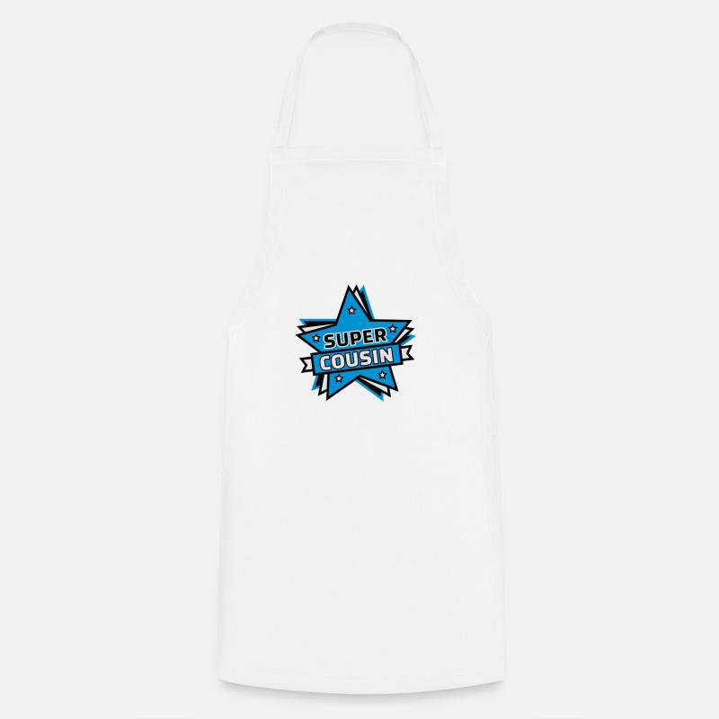 Super cousin - Tablier de cuisine - blanc