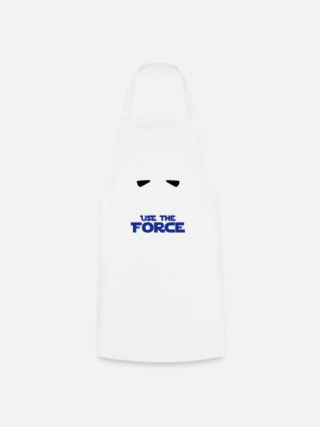 STAR WARS - USE LA FORCE - Tablier de cuisine - blanc