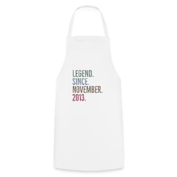 Légende depuis novembre 2013 - Tablier de cuisine - blanc - Devant - AI Model Male 185 dark (185cm)