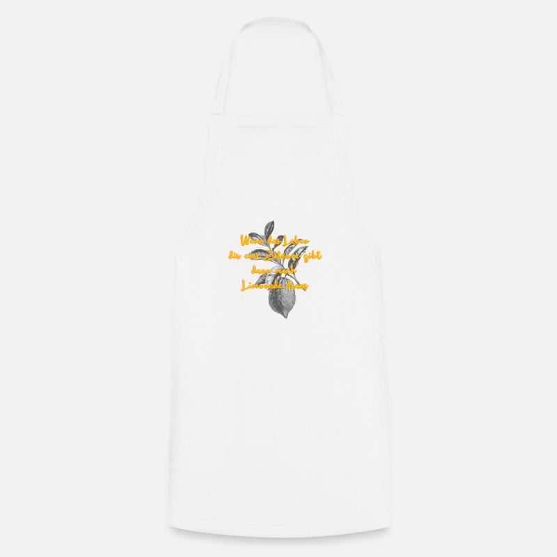 Limonade - Tablier de cuisine - blanc