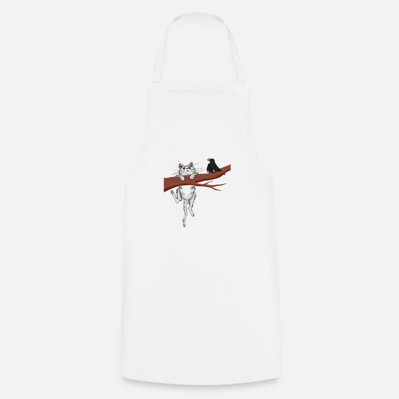 Hang in there 02 - Cooking Apron - white