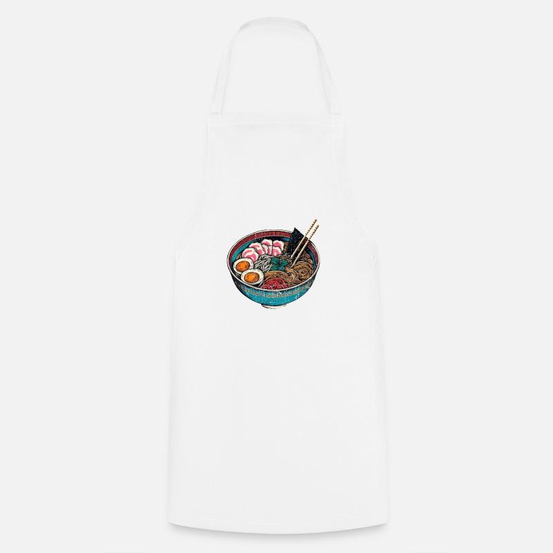 Ramen - Cooking Apron - white