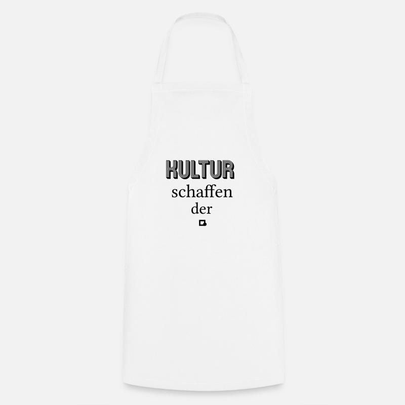 Cultural Worker - Cooking Apron - white