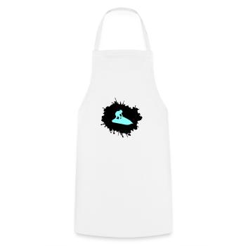 Jet Ski Blobs - Tablier de cuisine - blanc - Devant - AI Model Male 185 dark (185cm)