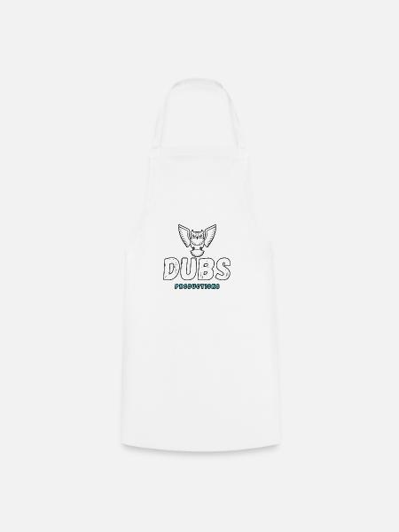 Dubs Productions Emblem - Cooking Apron - white