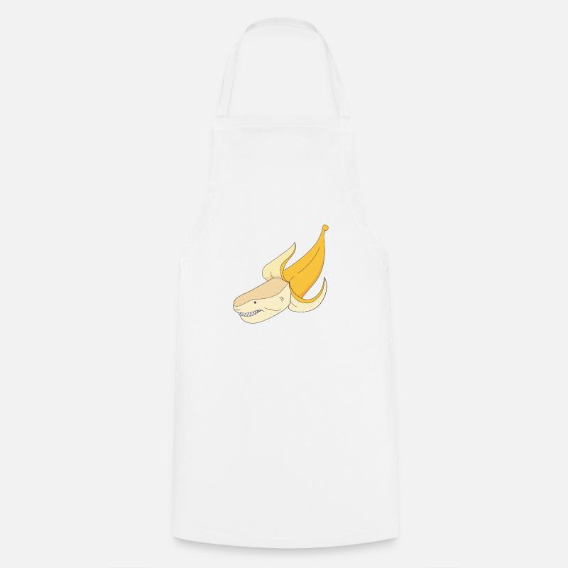 bananashark - Kochschürze - Weiß