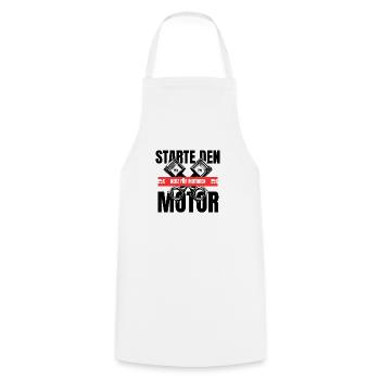 Démarrer le moteur - Tablier de cuisine - blanc - Devant - AI Model Male 185 dark (185cm)