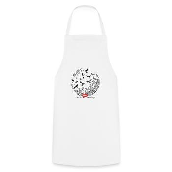 LGBT 37 - Cooking Apron - white - Front - AI Model Male 185 dark (185cm)