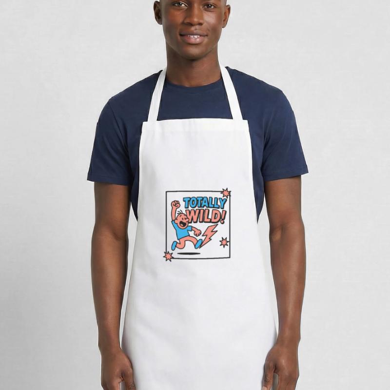 Comic Energy Explosion Cooking Apron