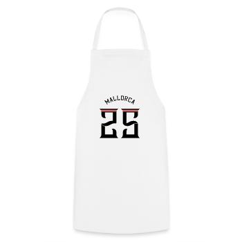 Mallorca 25 Jersey 2025 - Cooking Apron - white - Front - AI Model Male 185 dark (185cm)