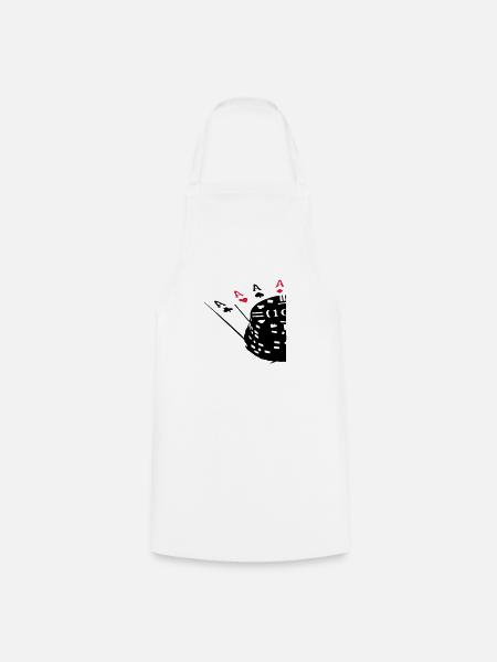 aces_2clr - Tablier de cuisine - blanc