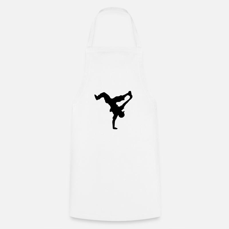 bboy move - Kochschürze - Weiß